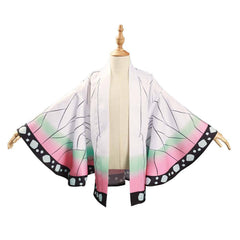 Demon Slayer Kimetsu no Yaiba Kochou Shinobu Umhang Cosplay Kinder Kimono - cosplaycartde