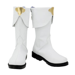 Honkai: Star Rail Yanqing Cosplay weiße Schuhe Steifel Halloween Karneval Outfits