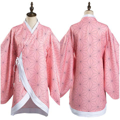 Demon Slayer Kimetsu no Yaiba Kamado Nezuko Umhang Cosplay Kostüm Kimono Umhang - cosplaycartde
