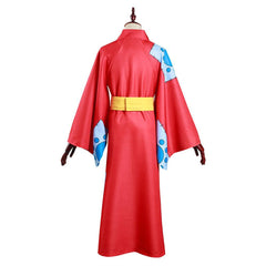 One Piece Wano Country Monkey D. Luffy Cosplay Kostüm Kimono Outfits Halloween Karneval Suit - cosplaycartde