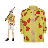 ONE PIECE FILM RED Trafalgar D. Water Law Cosplay Kostüm Outfits Halloween Karneval Hemd