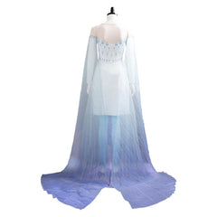 Ahtohallan Königin Elsa Kostüm Elsa Frozen 2 Die Eiskönigin 2 Schneeflocke Cosplay Kleid - cosplaycartde