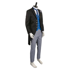 Anime Black Butler Lawrence Bluewer Cosplay Kostüm Set Halloween Karneval Outfits