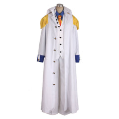 One Piece Kuzan/Aokiji Cosplay Kostüm Halloween Karneval Outfits