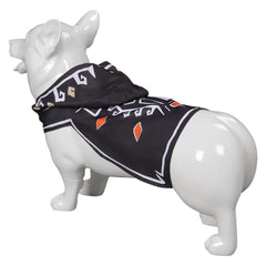 The Legend of Zelda:Tears of the Kingdom Link schwarter Umhang Hunde Haustier Bekleidung