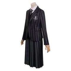 Kinder Addams Mädchen Uniform Cosplay Halloween Karneval Kostüm