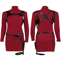 Kinder Biohazard RE:4 Resident Evil 4 Ada wong Cosplay Kostüm Halloween Karneval Party Suits