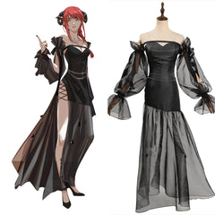 Chainsaw Man Makima Cosplay Kostüm Outfits Halloween Karneval Kleid