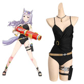 Pretty Derby Gold Ship Cosplay Kostüm Outfits Halloween Karneval Badeanzug