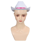 Kinder Film Barbie Margot Robbie Sonnenhut Cowboy Hut Halliween Karneval Outfits Cosplay Zubehör