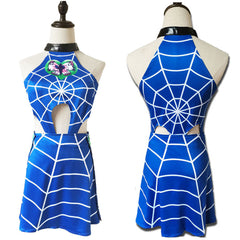 JoJo’s Bizarre Adventure Jolyne Cujoh Cosplay Kostüm Kleid Halloween Karneval Outfits