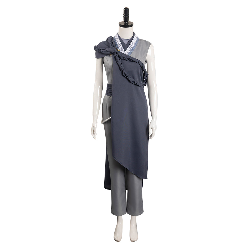 Star Wars Jedi: Survivor Cere Cosplay graues Kostüm Halloween Karneval Outifts