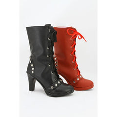 Batman Arkham Knight Harley Quinn Stiefel Cosplay Schuhe - cosplaycartde