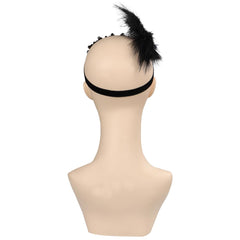 1920s Feder Damen Kopfstück Cosplay Party Zubehör Halloween Karneval Haarezubehör