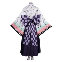 Kochou Shinobu Demon Slayer Cosplay Dienstmädchen Kostüm Halloween Karneval Lolita Kleid