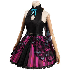 Arcane: League of Legends Jinx Cosplay Kostüm Outfits Halloween Karneval Originell Hexe Kleid
