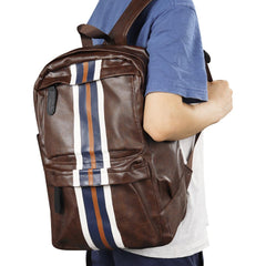 Flash Albert Desmond retro backpack Schultertasche Cosplay braune Tasche im Alltag