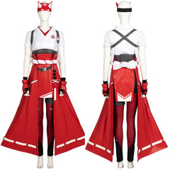 Kiriko Kamori Cosplay OW Overwatch Kostüm Halloween Karneval Outfits