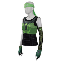 VALORANT SKYE Kostüm Shirts Strinband Cosplay Outfits
