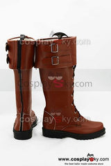 Captain America 2 The Winter Soldier The Return of the First Avenger Steve Rogers Stiefel Schuhe Cosplay - cosplaycartde