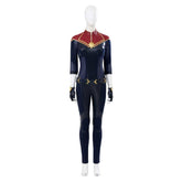 Carol Danvers Damen Jumpsuit Cosplay Kostüm Halloween Karneval Outfits