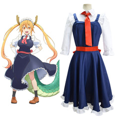 Tohru Miss Kobayashi's Dragon Maid Cosplay Kostüme Halloween Karneval Kleid