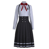 Anime Danganronpa V3 Shirogane Tsumugi Cosplay Kostüm JK Uniform Halloween Karneval Kostüm - cosplaycartde
