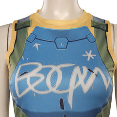 Valorant Raze Cosplay Kostüm Halloween Karneval Outfits