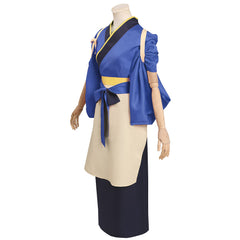 Lycoris Recoil Inoue Takina Cosplay Kostüm Outfits Halloween Karneval Kimono