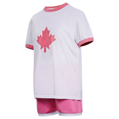 Kinder Turning Red Mei Cosplay Kostüm Schlafanzug Halloween Karneval Outfits