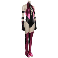 Mortal Kombat Mileena Cosplay Sexy Kostüm Outfits Halloween Karneval Jumpsuit