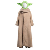 The Mandalorian - Baby Yoda Kinder Kostüm Cosplay Kostüm Robe Outfits Halloween Karneval Kostüm - cosplaycartde