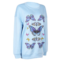 Damen Hoodie Cosplay Kostüm Halloween Karneval Anzug Family Switch CC Top