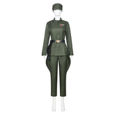 Damen Imperial Officer Uniform Cosplay Halloween Karneval Kostüm