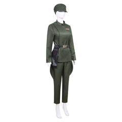 Damen Imperial Officer Uniform Cosplay Halloween Karneval Kostüm