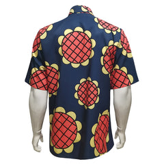 One Piece Monkey D. Luffy Cosplay Kostüm 3D Druck Kurzarm T-Shirt