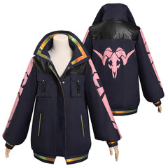 Cyberpunk: Edgerunners Rebecca Cosplay Kostüm Outfits Halloween Karneval Mantel