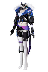Honkai: Star Rail Silver Wolf Kostüm Cosplay Halloween Karneval Outfits