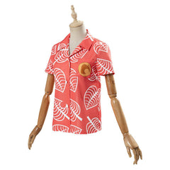 Animal Crossing Isabelle T-Shirt Oberteil Hemd Sommer T-Shirt Cosplay Kostüm - cosplaycartde