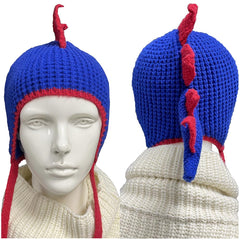 Dinosaurier Hut Weihnachten Cosplay Hut Mütze Halloween Karneval Kostüm Zubehör