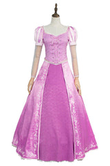 Tangled Prinzessin Rapunzel Kleid Lila Cosplay Kostüm Neu Version - cosplaycartde