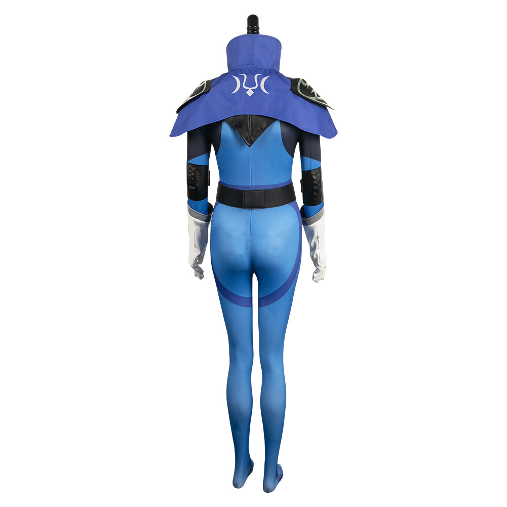 DotA Luna Overall Cosplay Kostüm Set