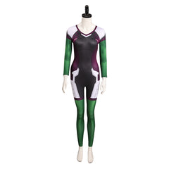 She-Hulk Jennifer Susan Walters Cosplay Kostüm Halloween Karneval Jumpsuit