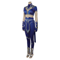 Spiel Kitana Mortal Kombat MK Cosplay Kostüm Halloween Karneval Outfits