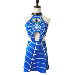 JoJo’s Bizarre Adventure Jolyne Cujoh Cosplay Kostüm Kleid Halloween Karneval Outfits