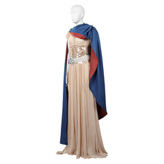 The Lord of the Rings: The Rings of Power Cosplay Queen Regent Míriel Kostüm Halloween Karneval Kleid