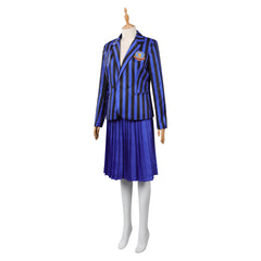 Wednesday Addams Cosplay Enid Schuluniform Outfits Halloween Karneval Kostüm