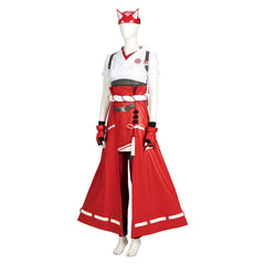 Kiriko Kamori Cosplay OW Overwatch Kostüm Halloween Karneval Outfits