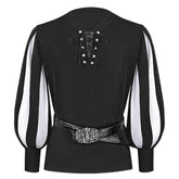 Erwachsene Herren Retro Mittelalter Ritter Cosplay Kostüm Top Gürtel Outfits Halloween Karneval Party Anzug