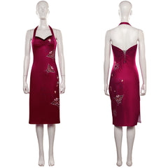 Resident Evil 4 Cosplay Ada Wong Kostüm Halloween Karneval Cheongsam